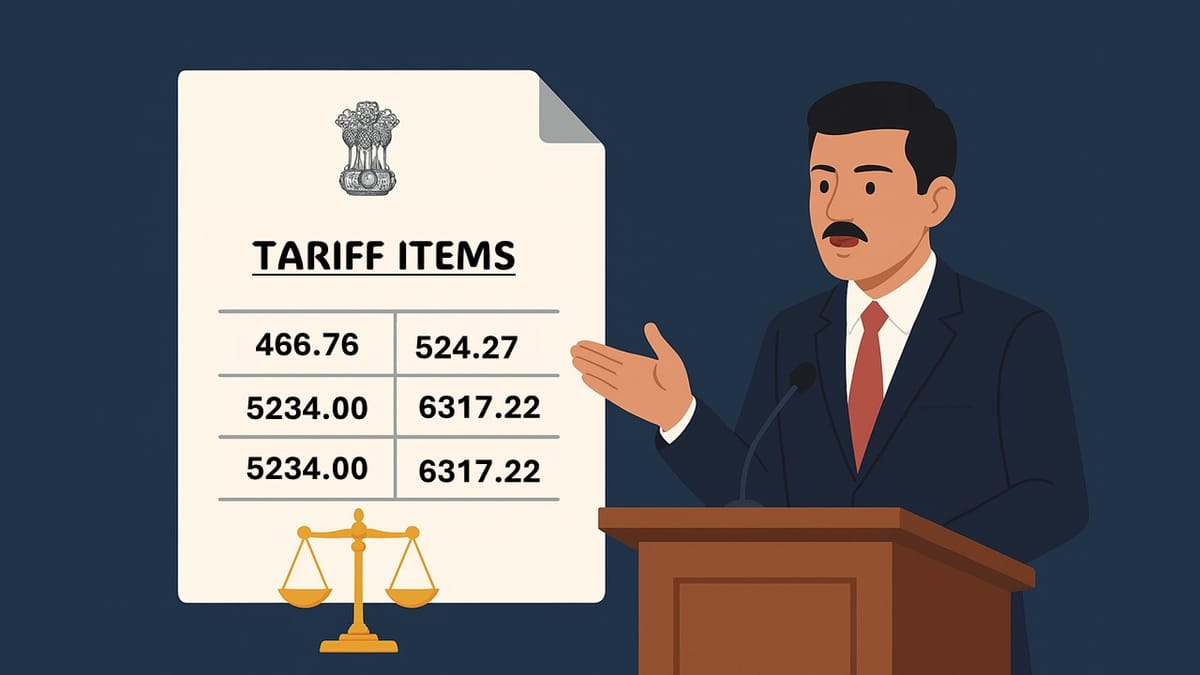 Govt. Notifies Amendments to Customs and Excise Duty Drawback Schedule- October 27, 2025