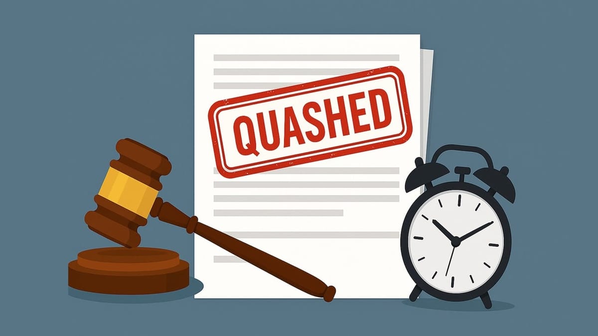 High Court Quashes Reassessment Notice and Section 148A(d) Order as Time-Barred