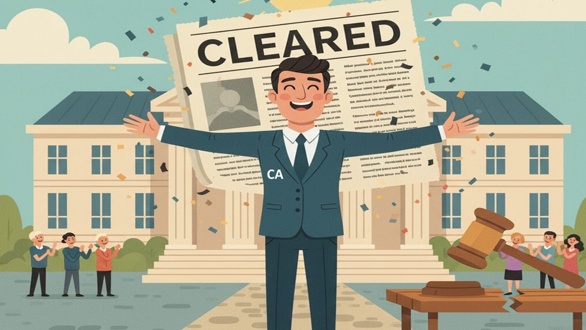 ICAI Board of Discipline: Chartered Accountant Cleared of Misconduct Over Newspaper Advertisement