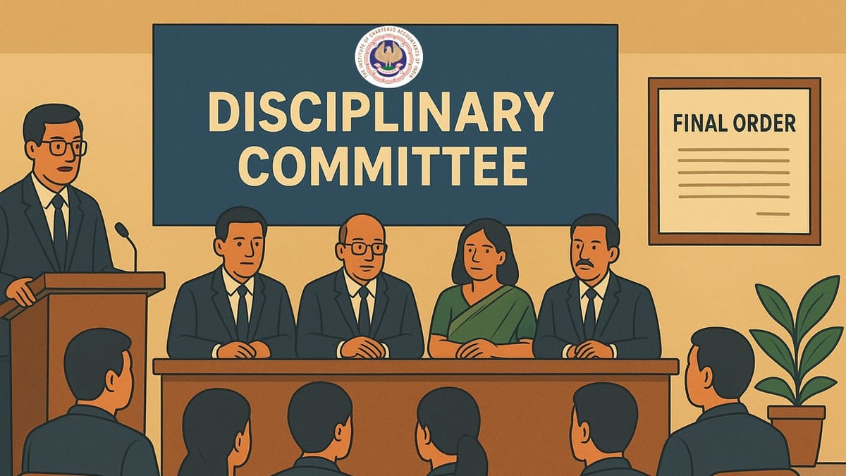 ICAI Slams 5-Year-Late ROC Inspection: Clears CA in Alleged False Certification Case