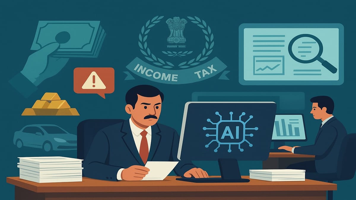 Income Tax Department Uses AI to Track Unreported Financial Transactions