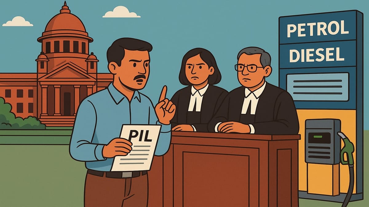 Madras High Court Seeks Centre’s Response on Petrol and Diesel Tax Transparency PIL