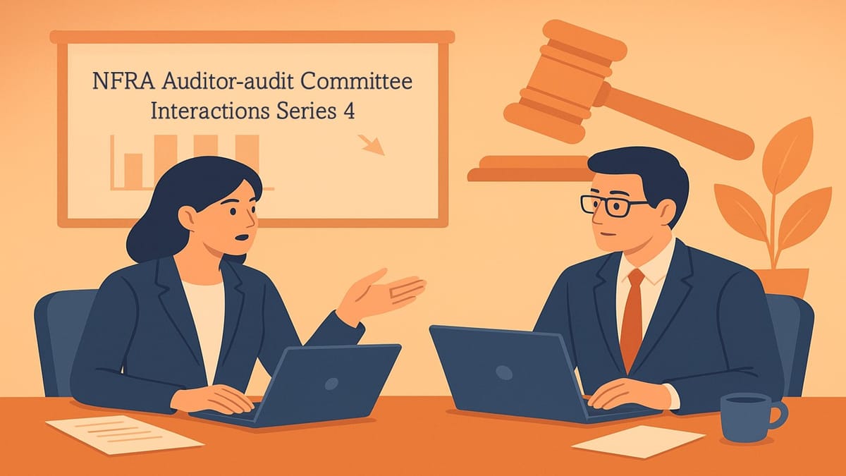 NFRA Releases Series 4: Strengthening Auditor-Audit Committee Dialogue on Asset Impairment