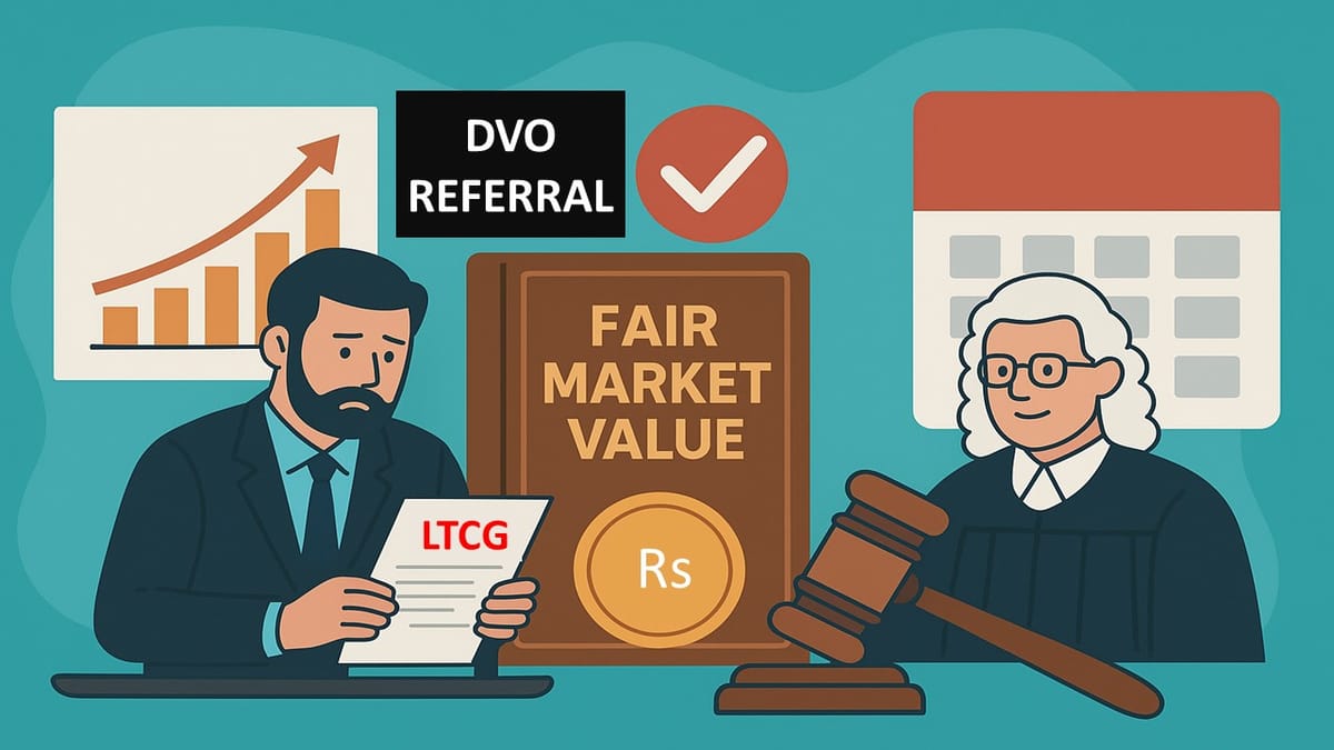 AO Must Refer to DVO for Fair Market Value: ITAT Deletes Addition Based Solely on Estimates