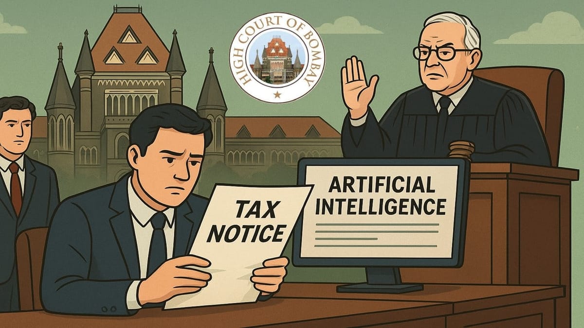 Bombay High Court Quashes Rs. 22 Crore Tax Notice Based on Fake AI-Generated Judgments