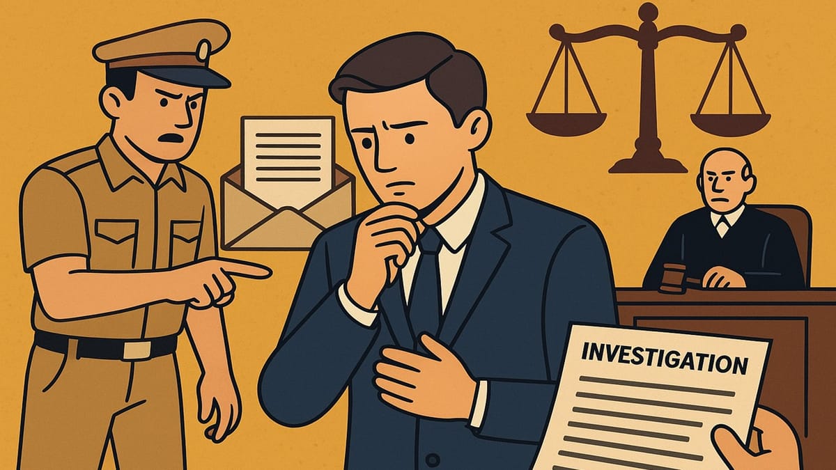 CA’s Must Not be Treated as Accused Without Proof: CAAS Writes to Police Commissioner Over Unfair Treatment of CA in Investigation