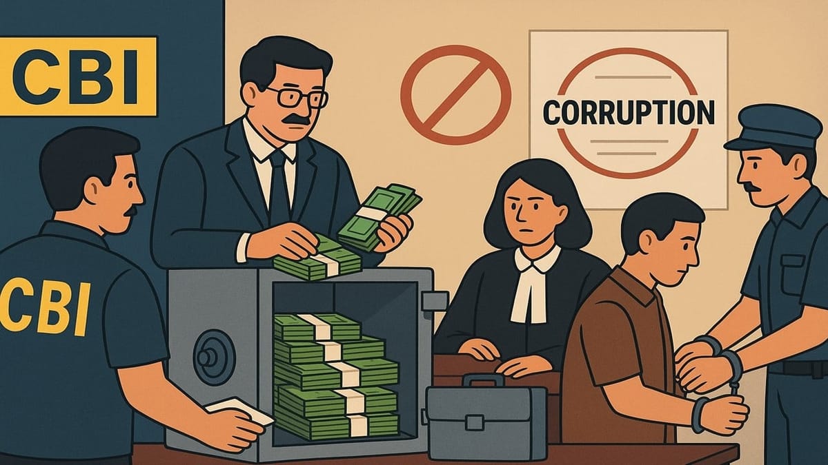 CBI Uncovers Rs. 1 Crore Corruption Network Inside ITAT Jaipur; Key Officials Arrested