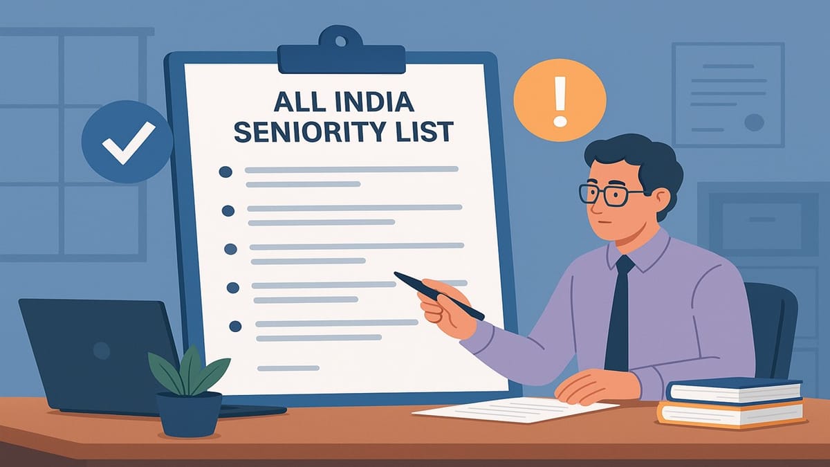 CBIC Releases Final All India Seniority List of Administrative Officers for the Period 1 January 2021-31 December 2022