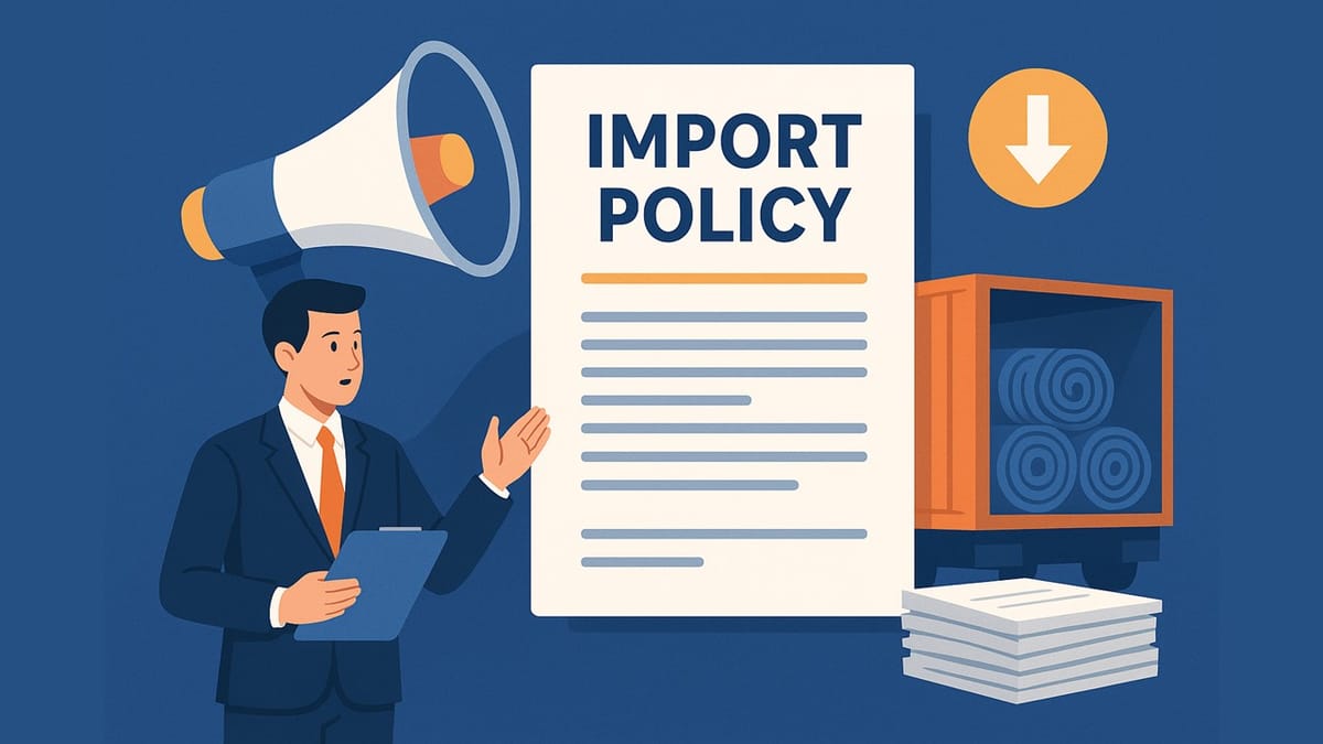 Central Government Revises Minimum Import Price Policy for Synthetic Knitted Fabrics