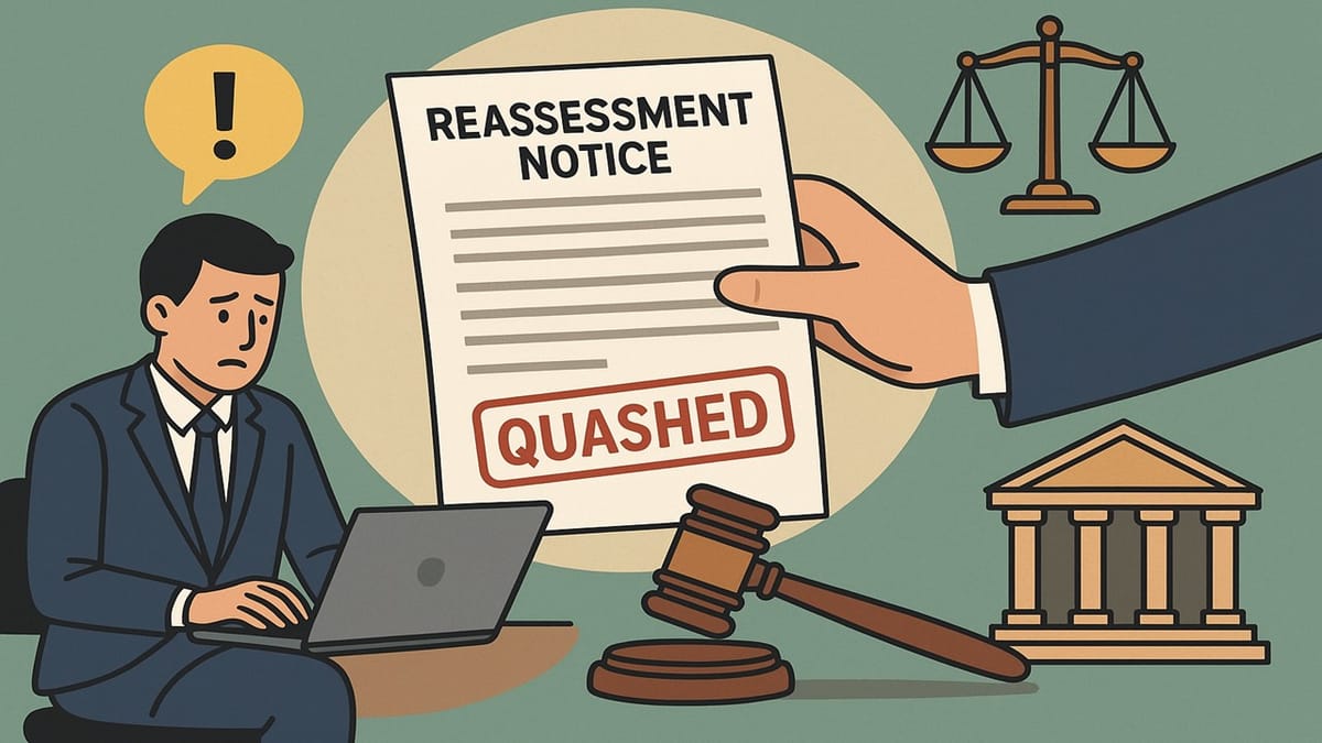 Delhi HC Quashes Reassessment Notice for Mechanical Reopening of Case without Considering Taxpayer’s Reply