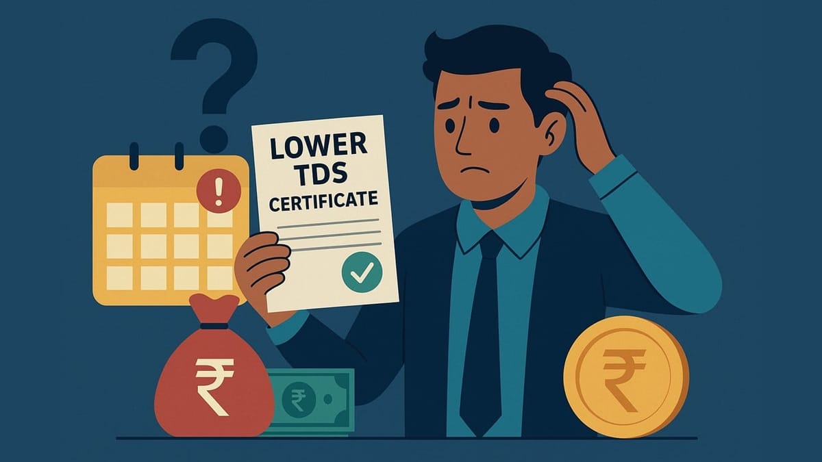Facing Refund Delays? Lower TDS Certificate Might Be a Solution