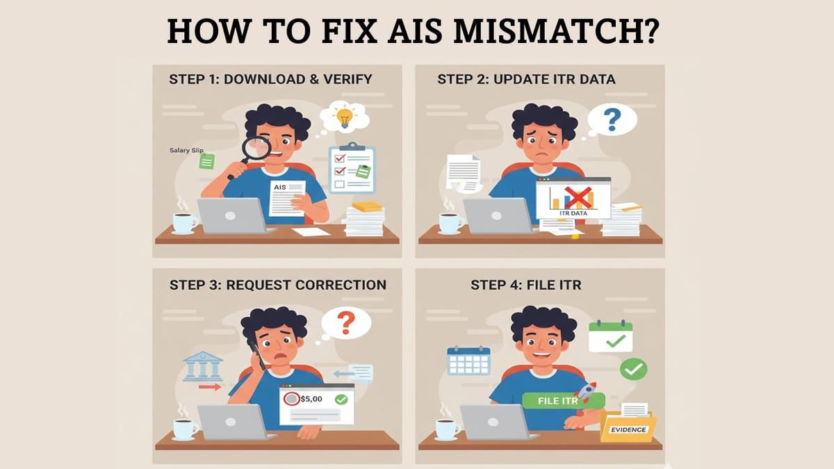 Fix AIS Errors Before Filing Your ITR: A Step-by-Step Guide for Taxpayers