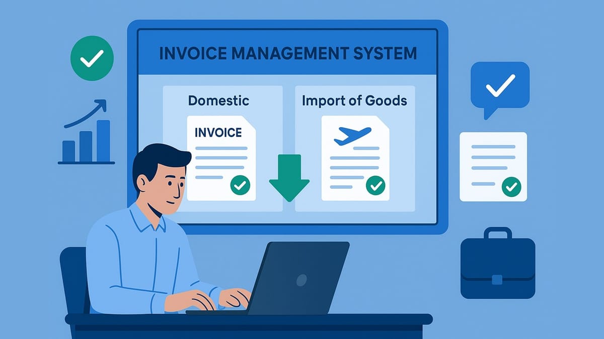 GSTN Introduces Import of Goods Functionality in Invoice Management System