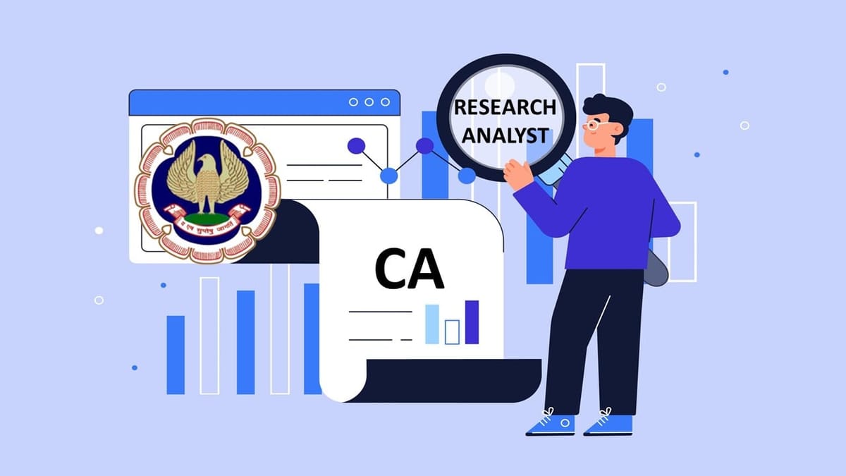 ICAI Proposes to Allow CA to Work as SEBI Research Analyst