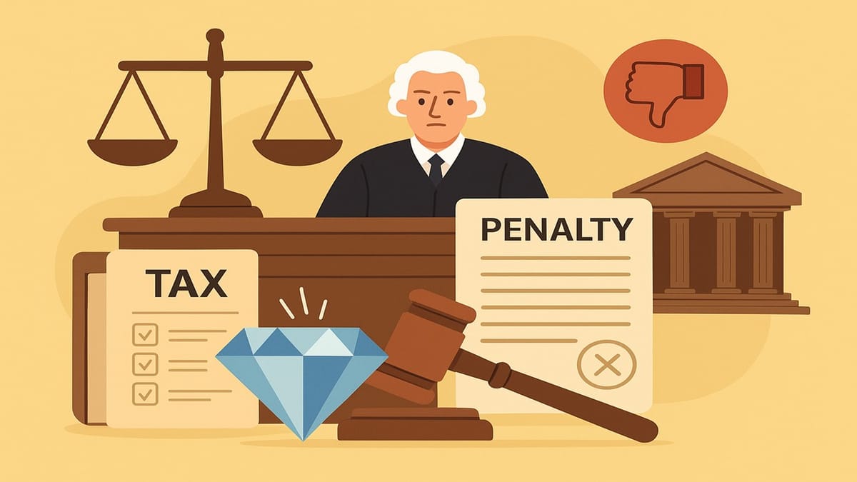 ITAT Deletes Penalty on Estimated Bogus Purchase Addition in Diamond Trade Case