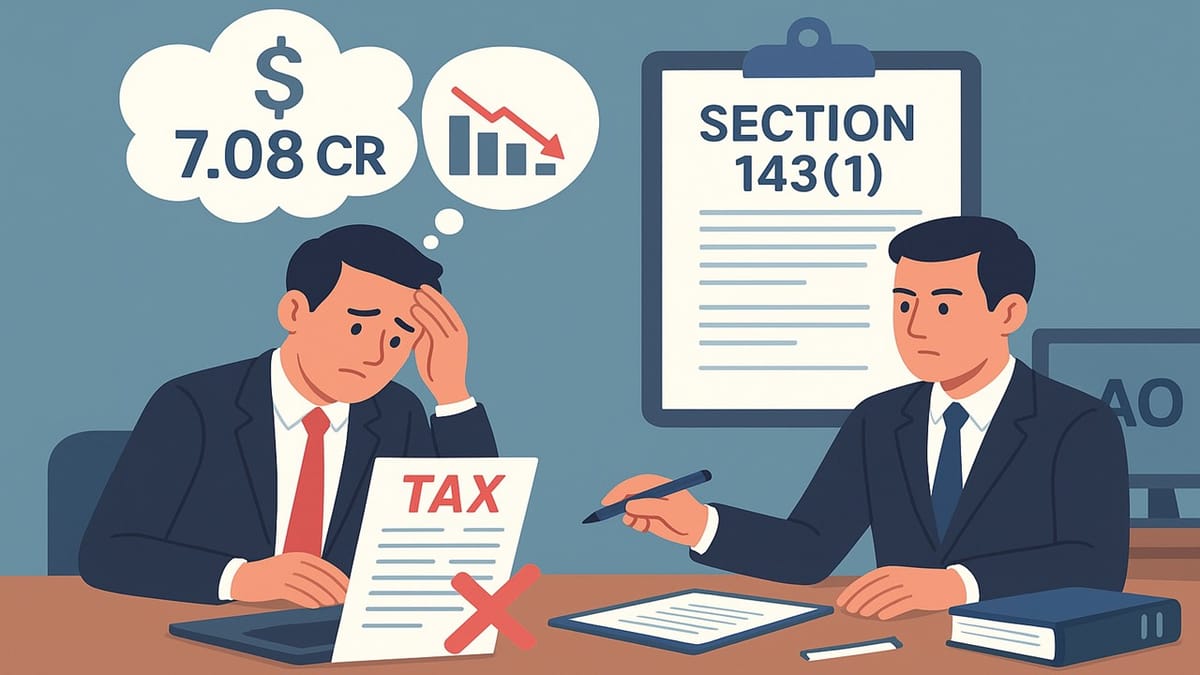 ITAT Delhi Deletes Rs. 7.08 Crore Demand due to Simple ITR Typing Error