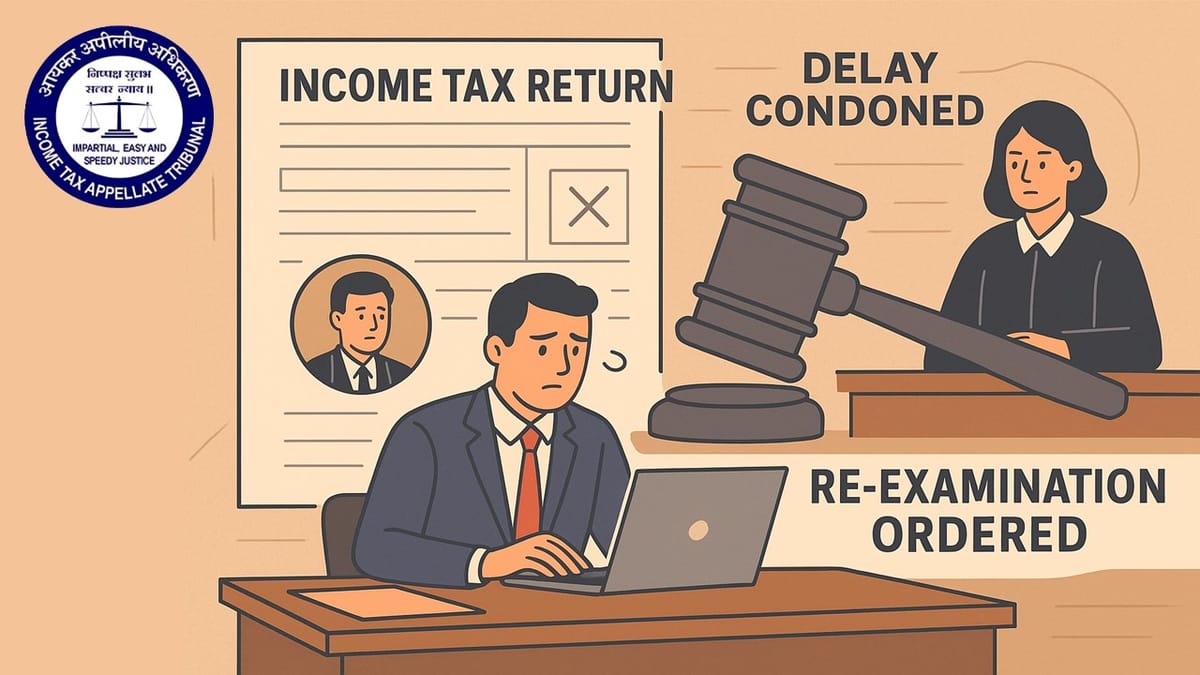 Delay Condoned: ITAT Pune Orders Re-Examination After Wrong Double Addition in ITR