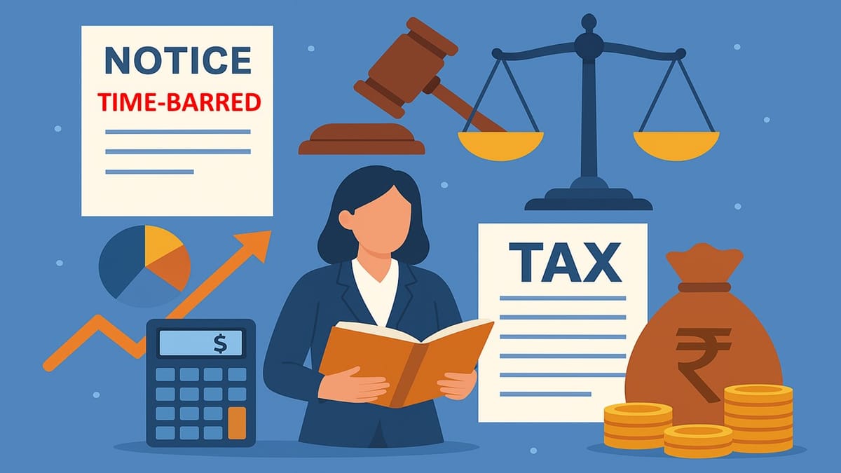 ITAT Quashes Time-Barred Notice and Upholds CIT(A)’s Approach of Taxing Only Profit on Purchases