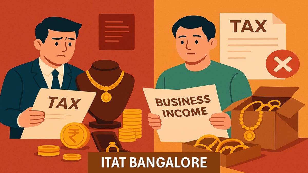 ITAT Rules Excess Stock in Jewellery Business to Be Taxed as Regular Business Income, Not Unexplained Investment