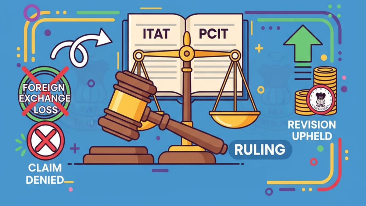 ITAT Upholds PCIT’s Revision in Foreign Exchange Loss Claim Case