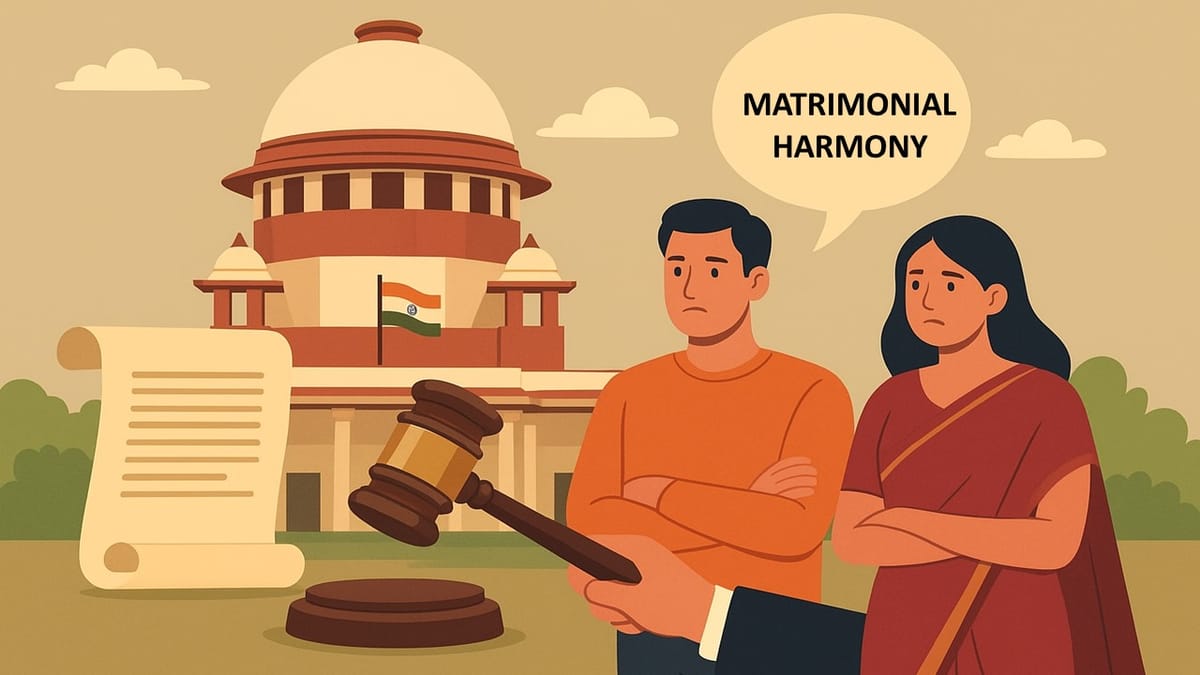 Supreme Court Quashes POCSO Conviction Using Article 142 to Preserve Matrimonial Harmony