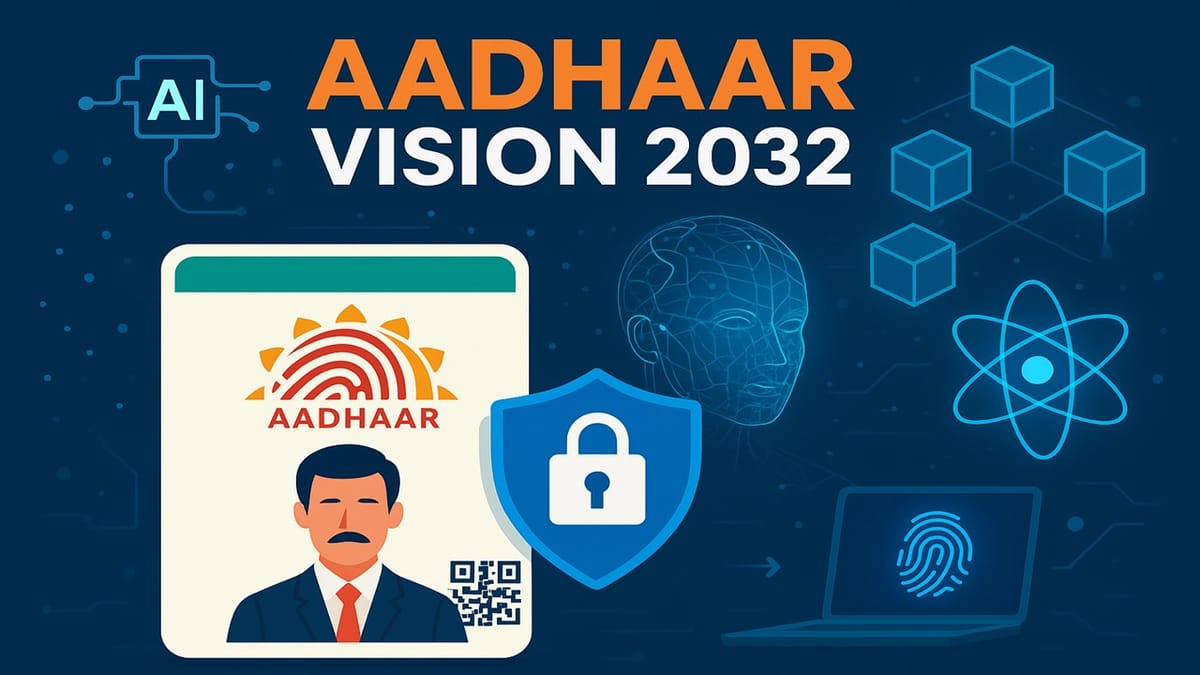 UIDAI Launches ‘Aadhaar Vision 2032’ to Shape Future of India’s Digital Identity