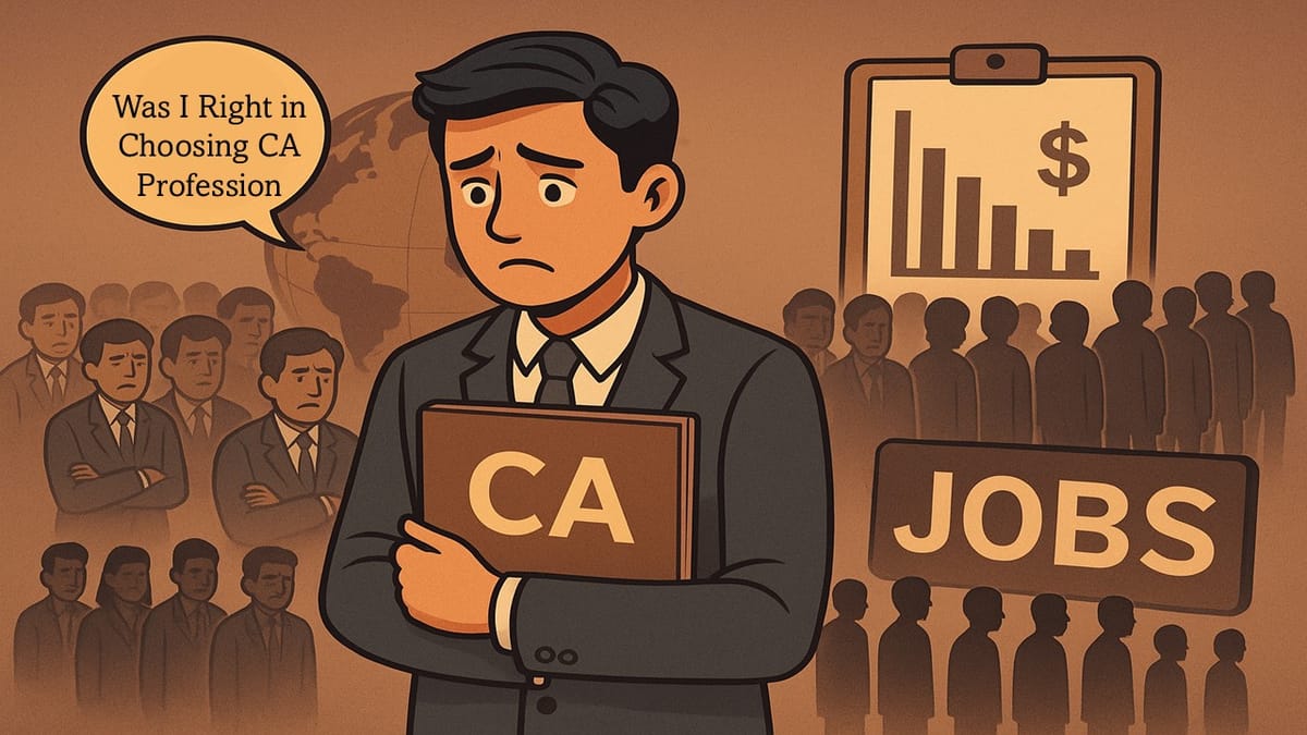 Indian CAs Face Oversupply Crisis: X User Questions ICAI’s Focus on Global Opportunities