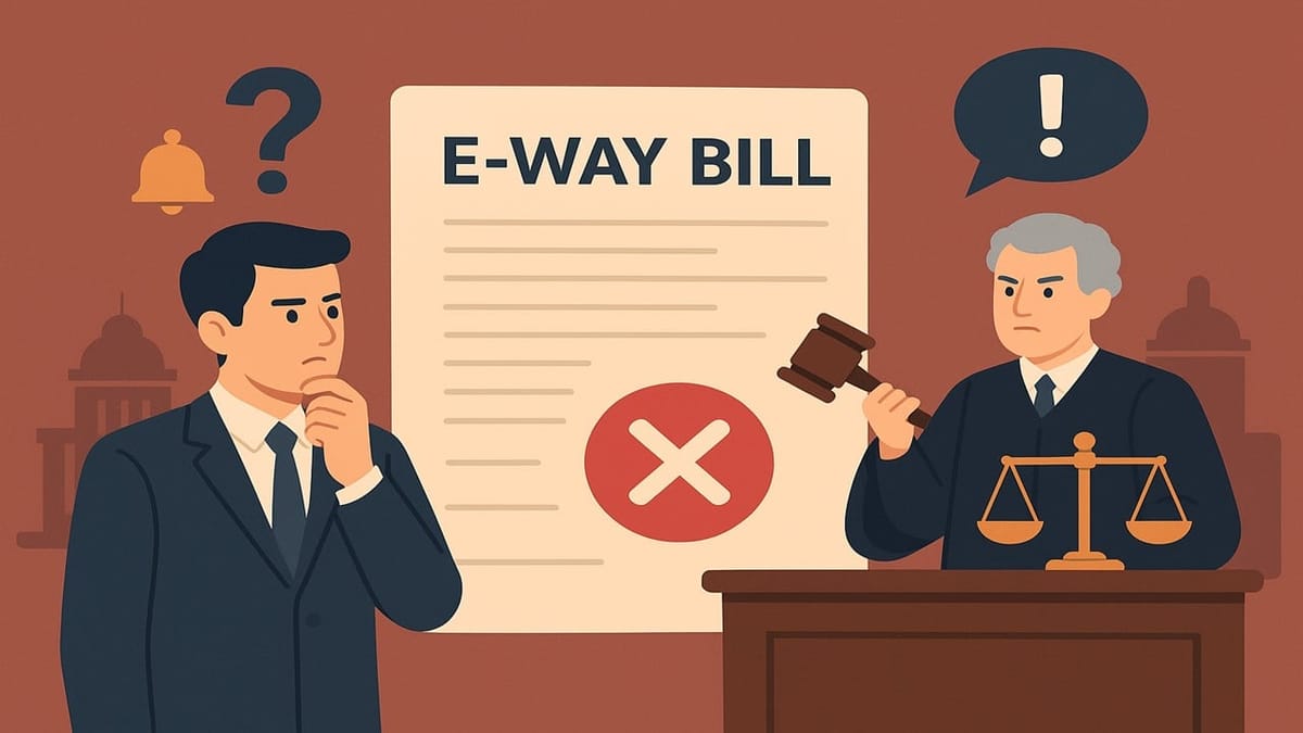 AAR: E-Way Bill Queries Not Admissible Under Section 97(2)