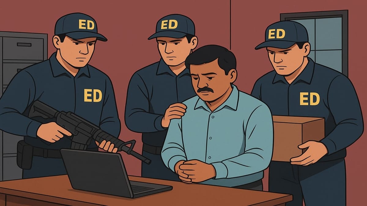 ED Busts Suspected Rs 900 Crore Hawala Network Connected to Ranchi CA