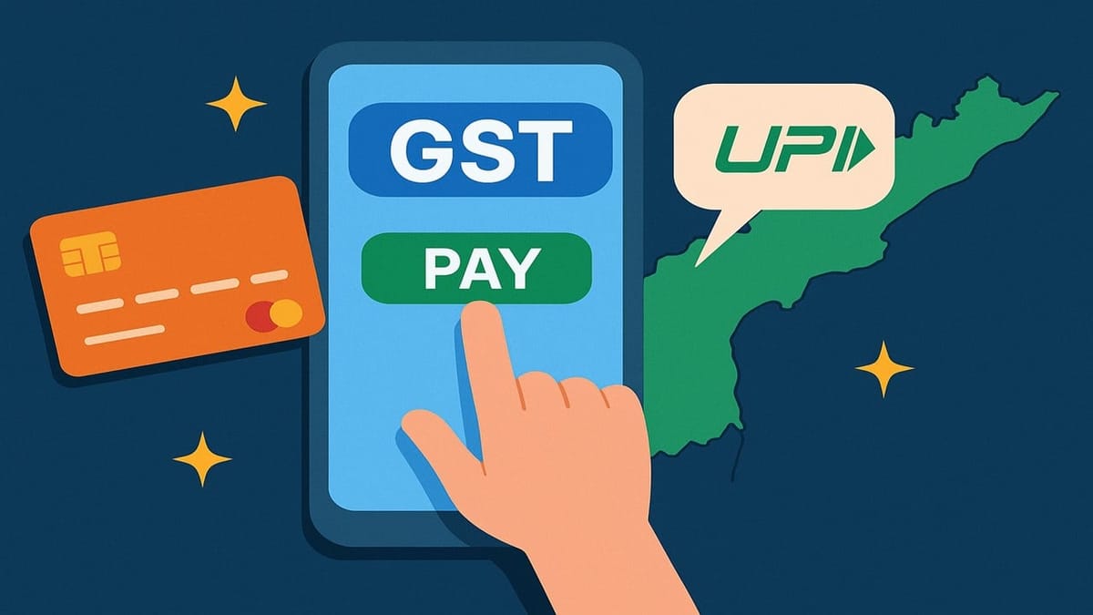 GSTN New Update: Andhra Pradesh Added to GST UPI and Card Payment Facility
