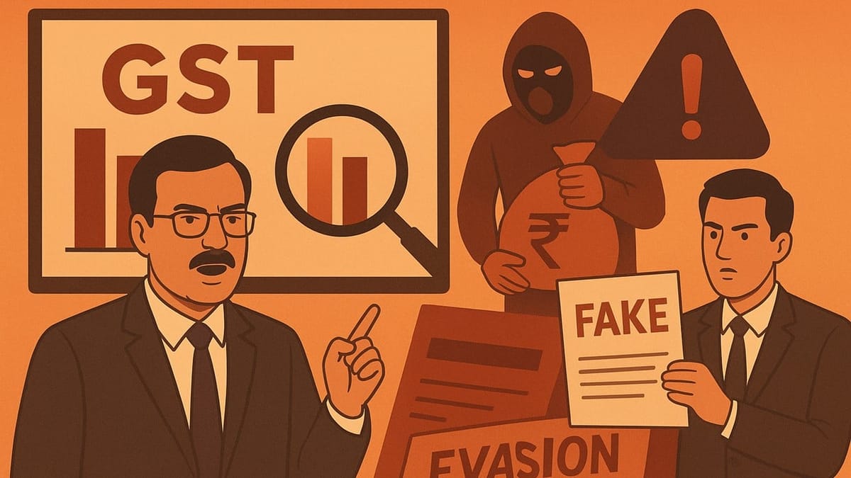 Govt. Detects 55,813 Cases of GST Evasion Worth Rs 1.61 Lakh Crore in Last 3 Years 7 Months