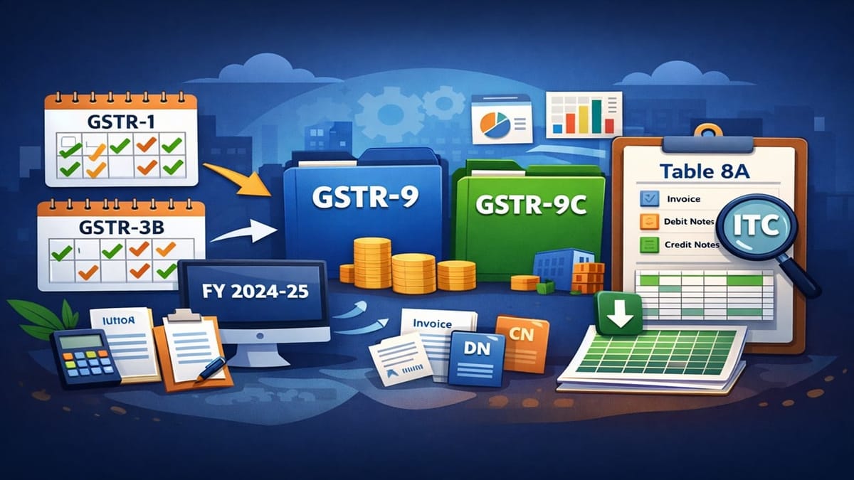 GSTN Releases Consolidated FAQs Resolving Queries Related to GSTR 9/9C Filing