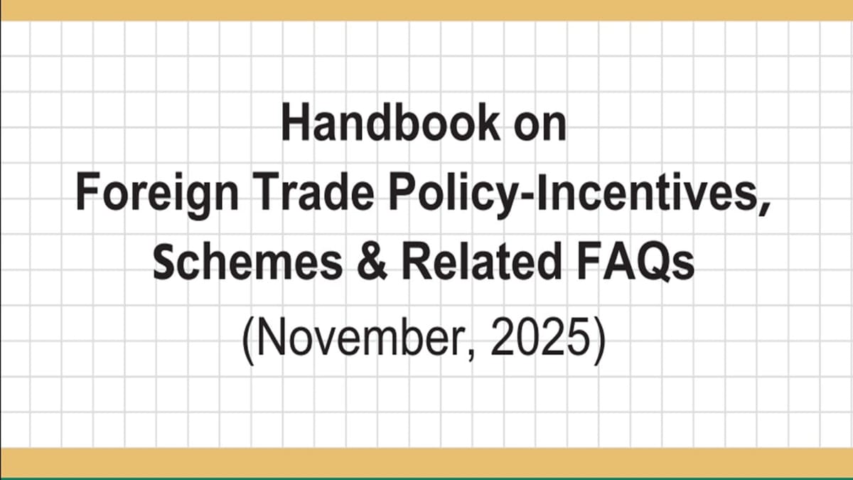 ICAI Releases Handbook on Foreign Trade Policy- Incentives, Schemes & Related FAQs
