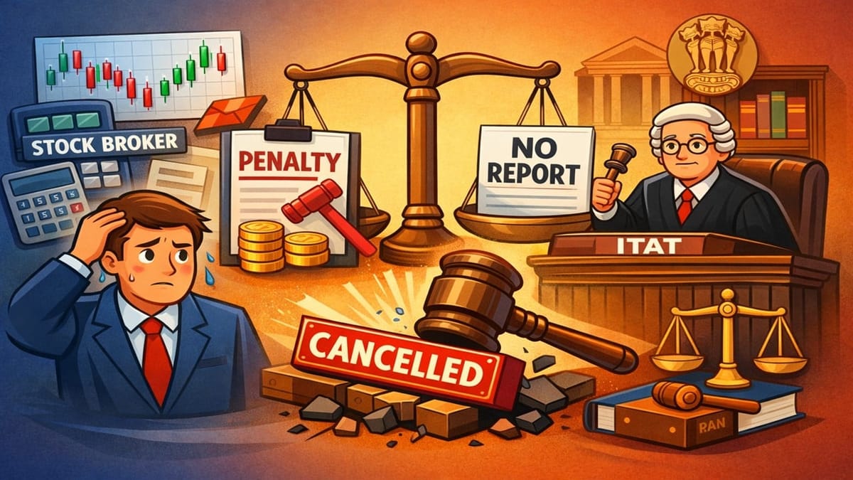ITAT Deltes Penalty on Share Broker for Failure to Submit Tax Audit Report