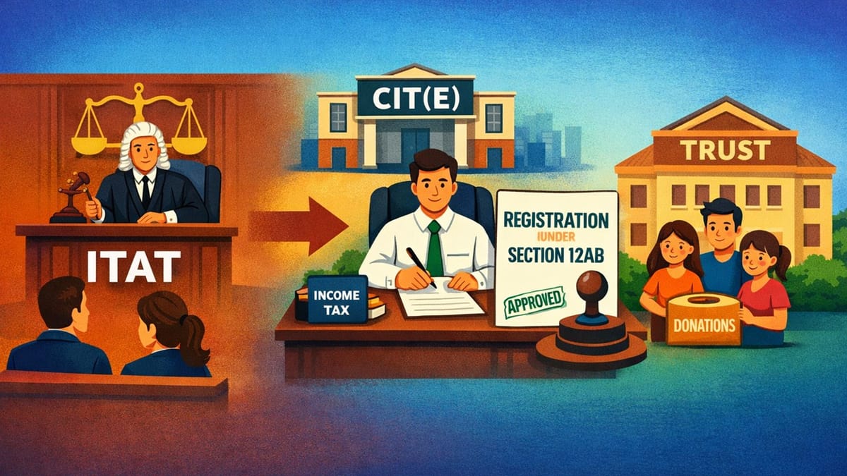 ITAT Directs CIT(E) to Grant Registration to Trust Under Section 12AB
