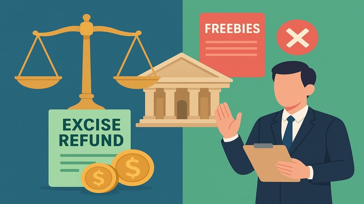 ITAT Holds Excise Refund Taxable for MAT; Sustains Scientific Allocation but Upholds Freebies Disallowance