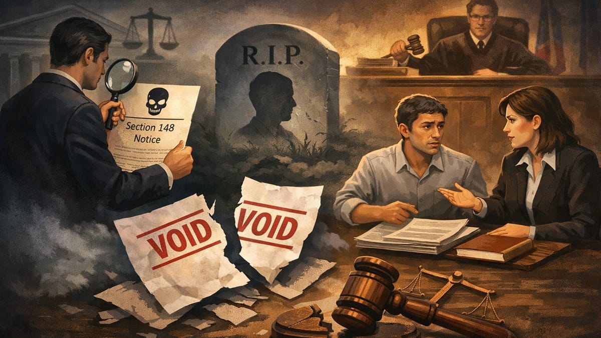 ITAT Holds Legal Heir’s Participation Cannot Cure Defective Notice Issued in Name of a Dead Person