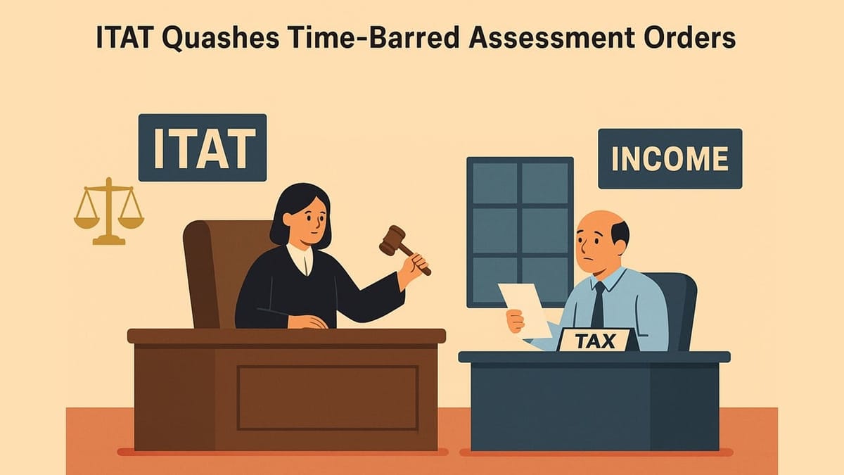 ITAT Quashes Time-Barred Assessment Orders u/s 144C(13) of Income Tax Act, 1961; Favours Assessee