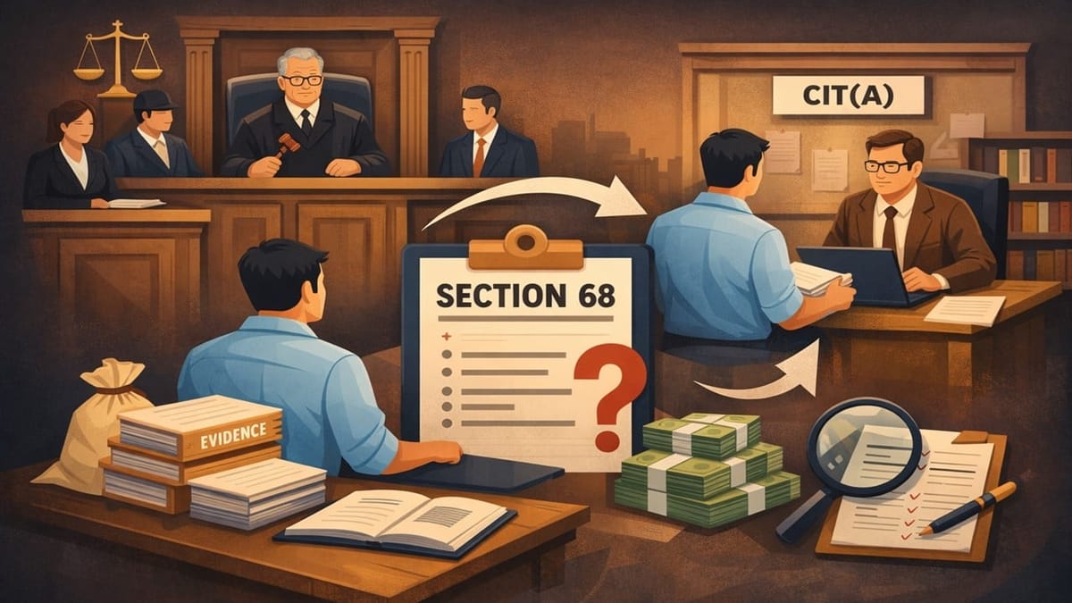 ITAT Remands Section 68 Unsecured Loan Addition to CIT(A) for Fresh Adjudication