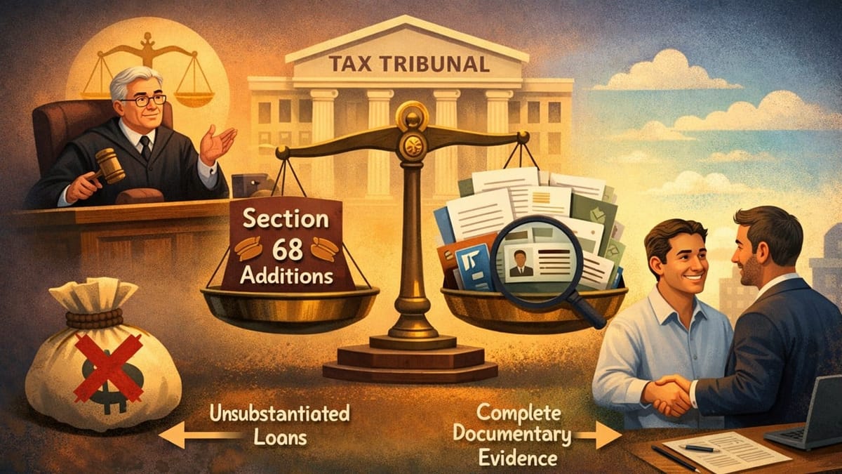 ITAT Rules Mere Investigation Wing Report Not Enough; Dismisses Allegations of Bogus Loans u/s 68