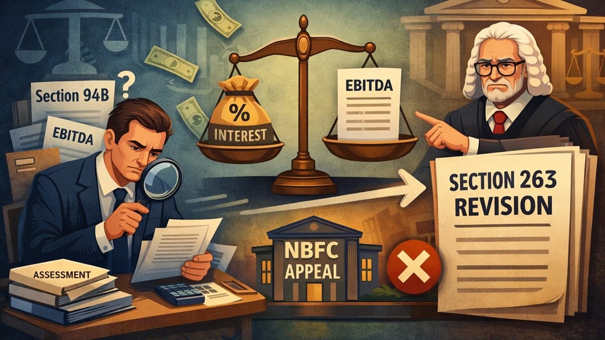 ITAT Upholds PCIT’s Revision Under Section 263: Lack of AO Inquiry on Section 94B Interest Disallowance