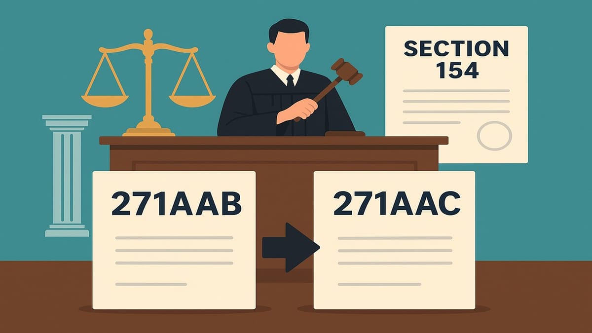 ITAT Upholds Penalty Rectification: AO Can Correct Wrong Section from 271AAB to 271AAC Using Section 154