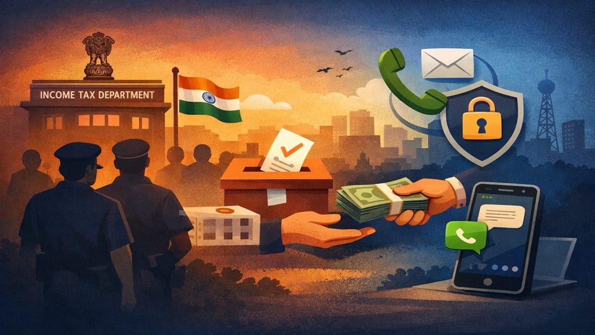 Income Tax Department’s Appeal for Public Cooperation Against Black Money in Elections