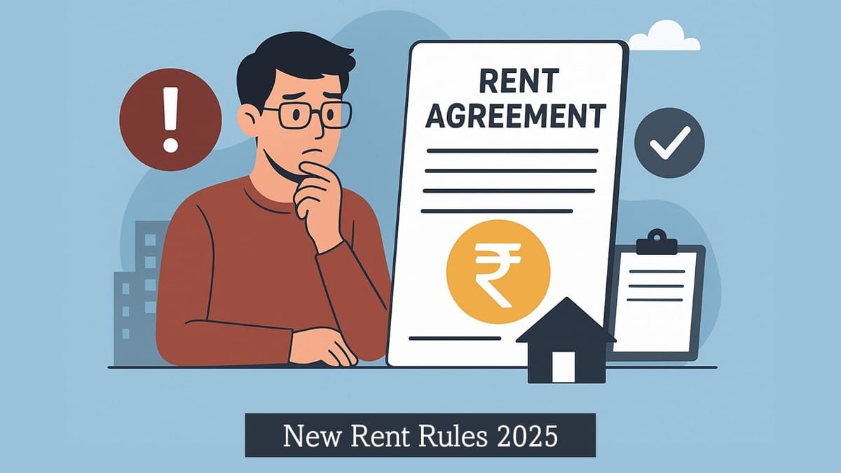 Paying Over Rs. 50,000 Rent? New Rent 2025 Rules and TDS Changes Every Tenant Must Know