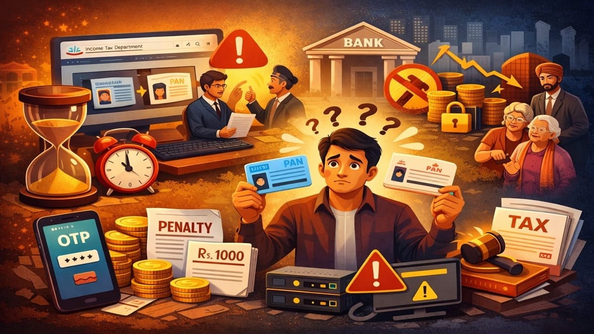 PAN-Aadhaar Linking Last Date Alert: Know Rules Before It’s Too Late