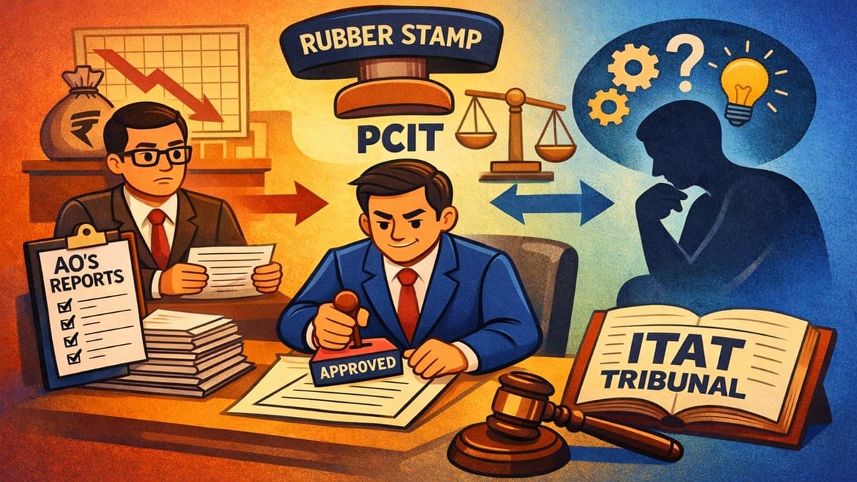 PCIT’s Approval Based Solely on AO’s Recorded Reasons Reflects Non-Application of Independent Mind