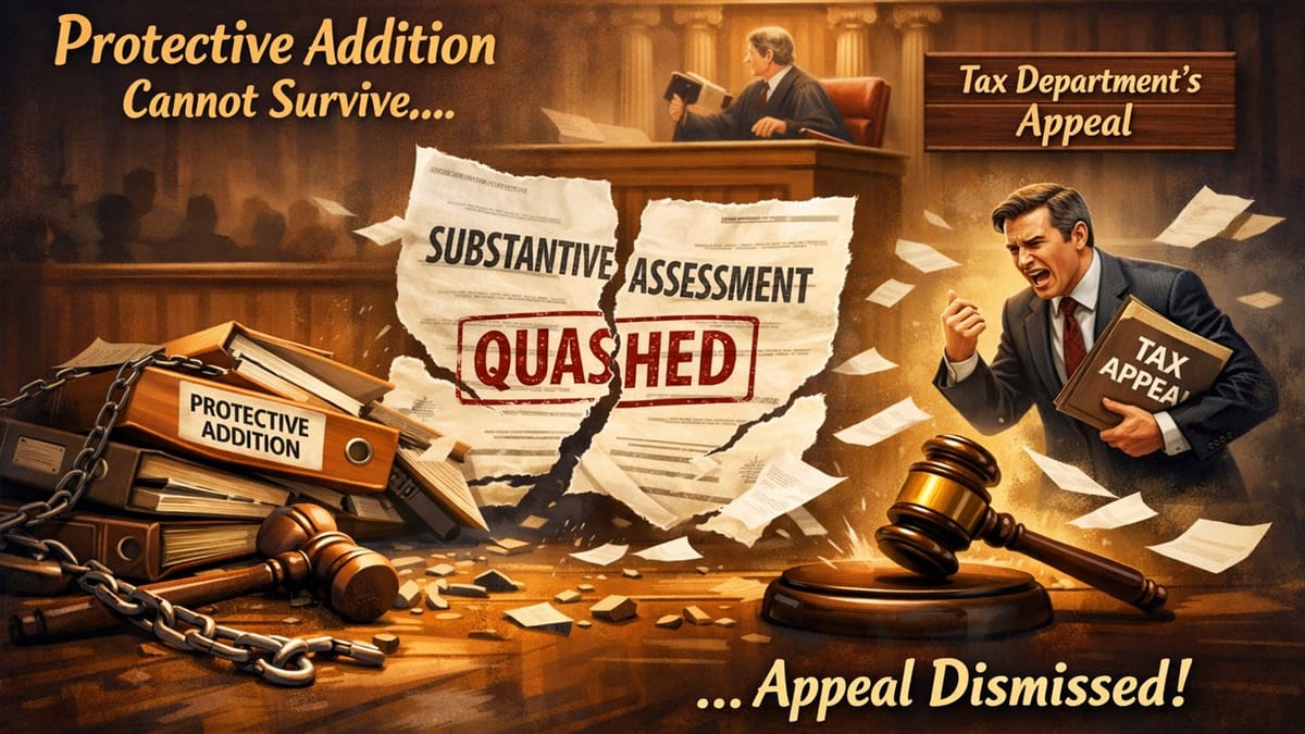 Protective Addition Under Section 153A Invalid Without Surviving Substantive Assessment: Rules ITAT