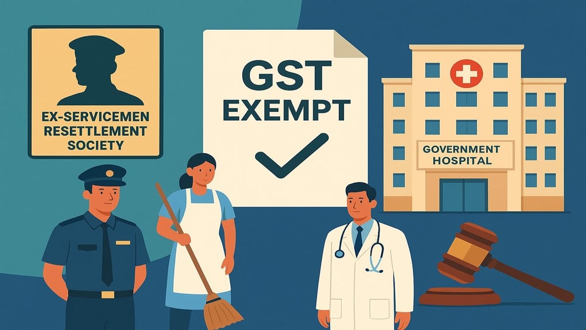 WB AAR Declares Security & Scavenging Services for Govt Hospitals as Pure Services, Fully GST-Exempt