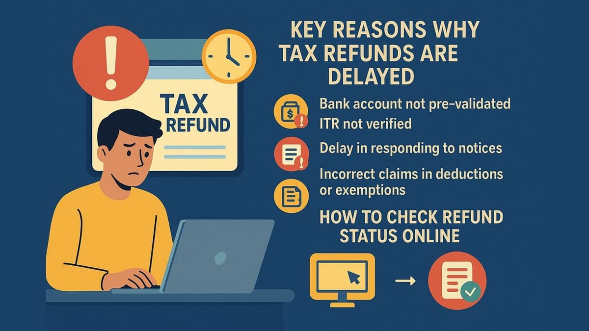 Why Your Income Tax Refund Is Delayed: Key Reasons and How to Check Status Online