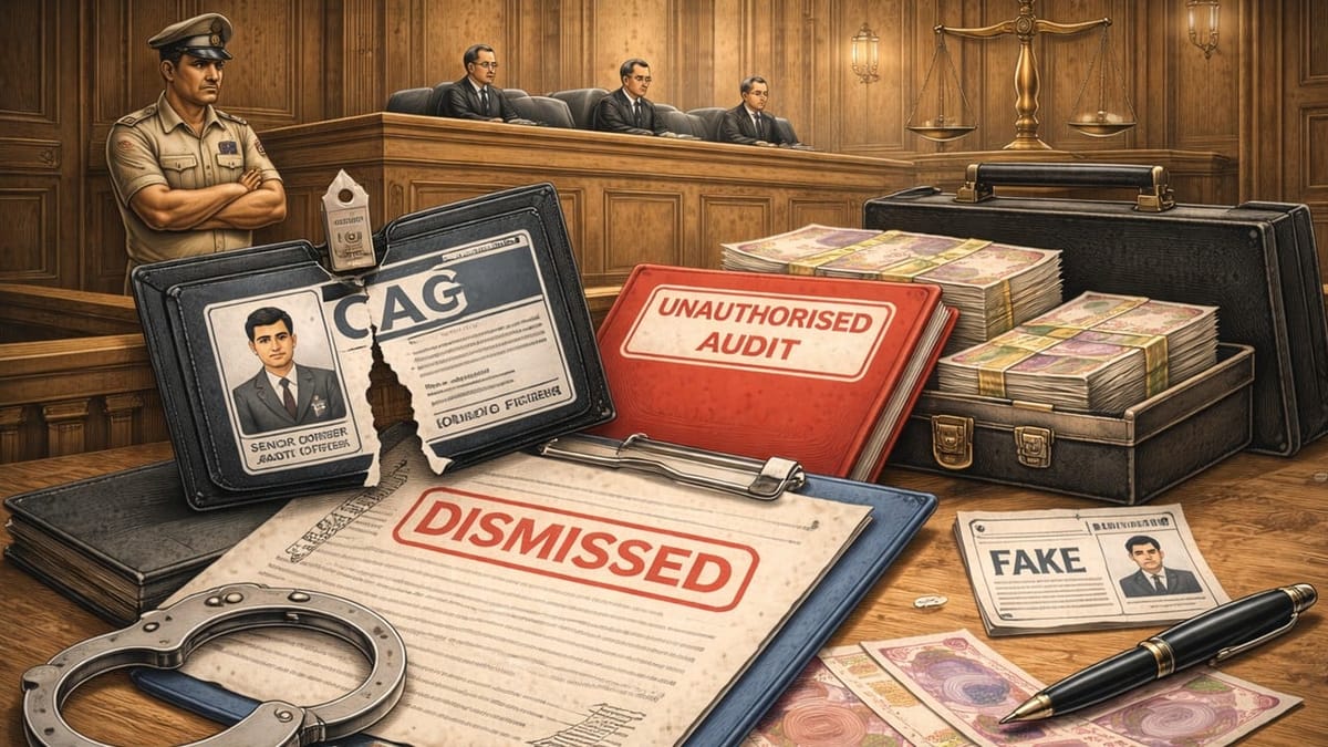 Delhi High Court upholds dismissal of CAG official for unauthorised audits and impersonation